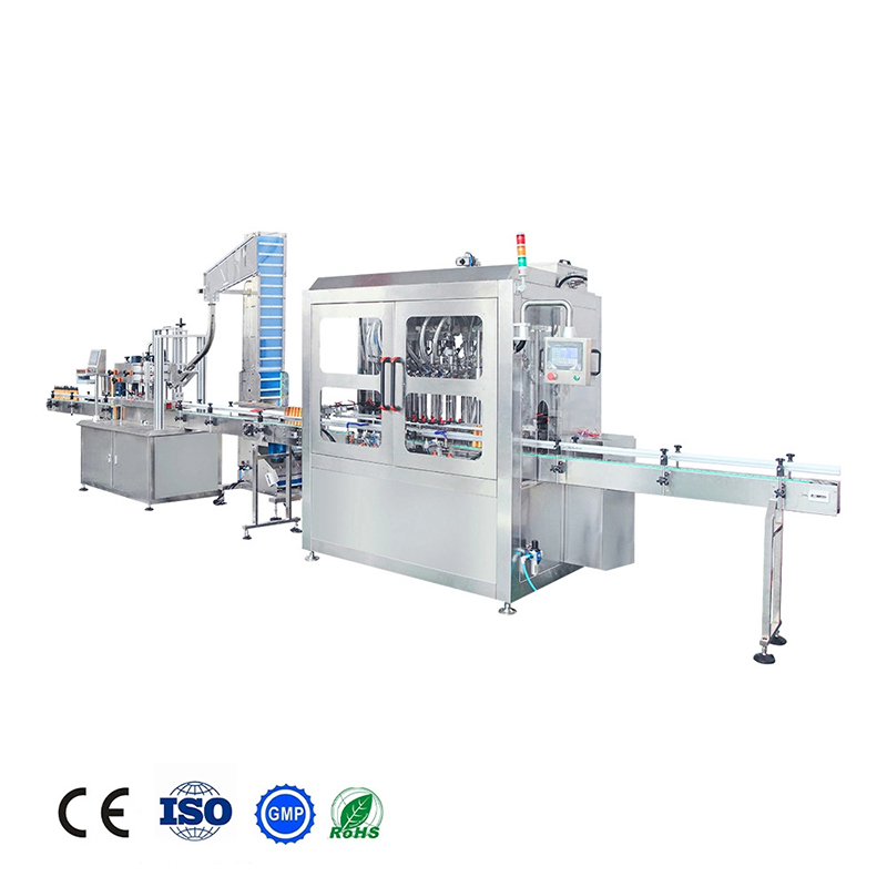 מכונת מילוי בקבוקים תעשייתית